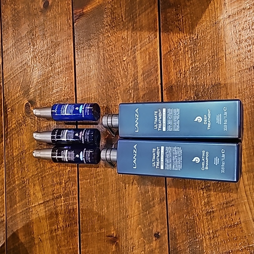 Lanza ultimate treatment step 1, step 2, and 3 boosters